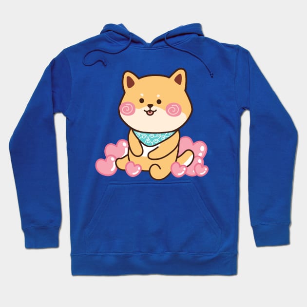 Cute shiba inu akita inu shibainu akitainu Hoodie by crocozen